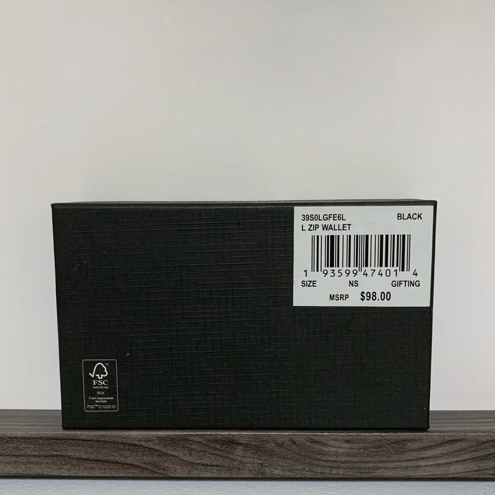 Michael Kors Leather Long Zip Mini Wallet-NWT